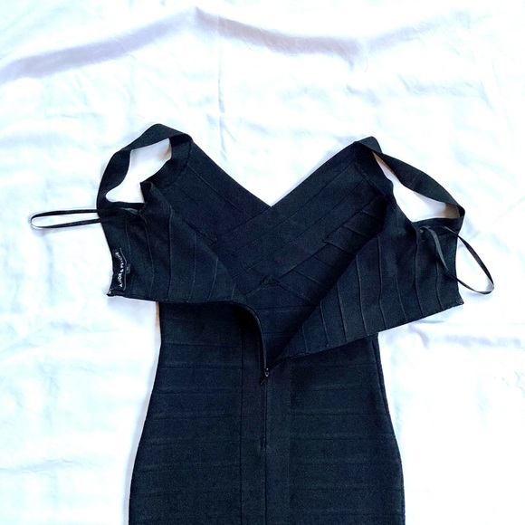 Amor & Psyche Bandage Party Dress - XS - LBD NWOT - Picture 9 of 14